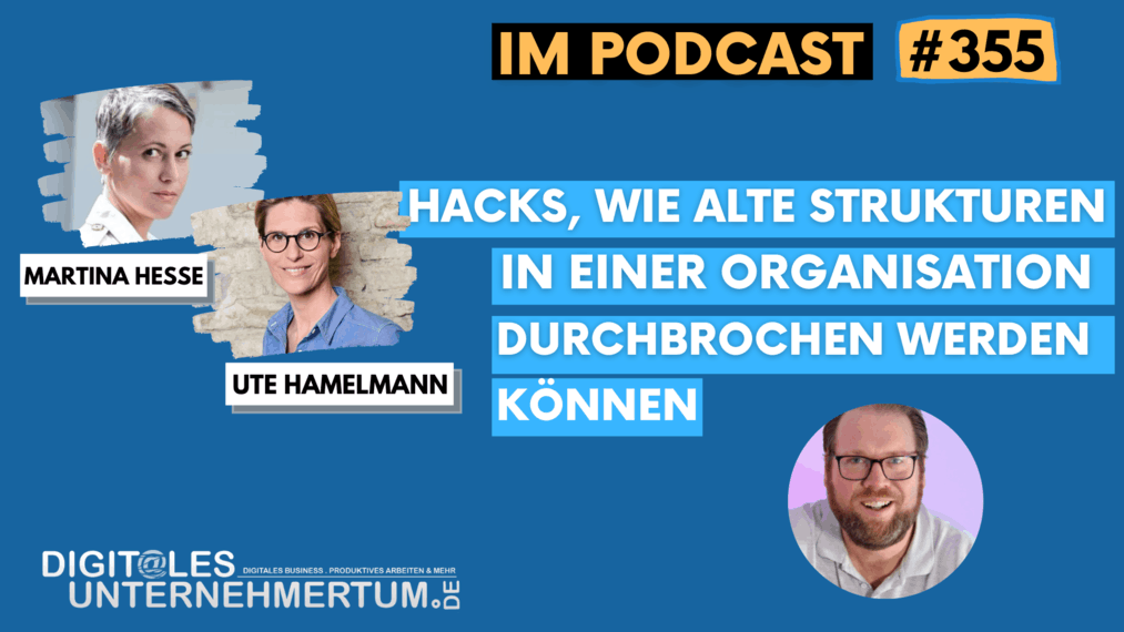 Podcast mit Ute Hamelmann & Martina Hesse - agiles Arbeiten