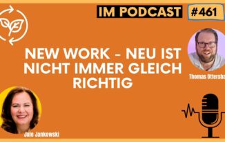 Podcast mit Jule Jankowsi zum Thema New Work