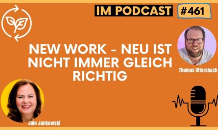 Podcast mit Jule Jankowsi zum Thema New Work