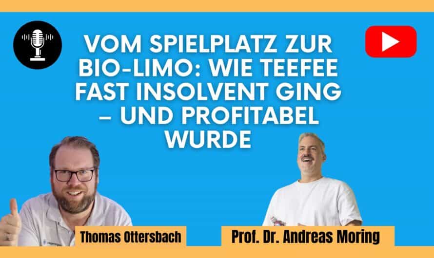 Vom Spielplatz zur Bio-Limo: Wie TeeFee fast insolvent ging – und profitabel wurde | Gespräch mit Marco Rühl #580
