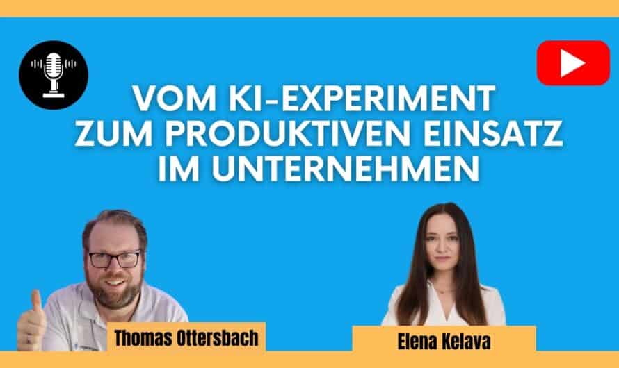 Vom KI-Experiment zum produktiven Einsatz im Unternehmen #601
